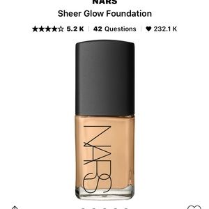 Nars Sheet Glow Foundation